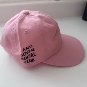 Anti Social Social Club Pink Cap